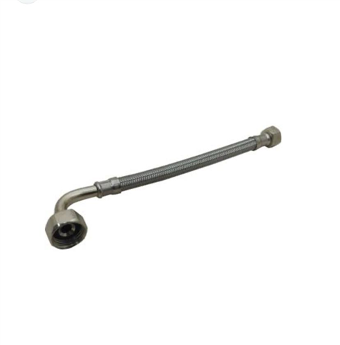 80 CM  1/2" 1/2" DİRSEKLİ ÇELİK SU FLEXİ